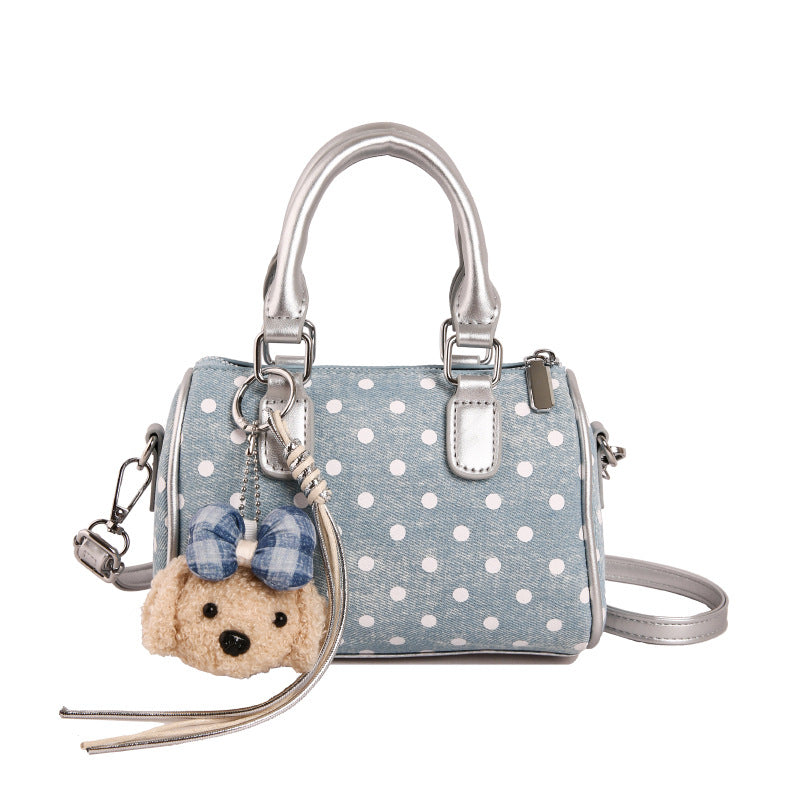 Verspielte Polka-Dot Mini-Handtasche Brehn