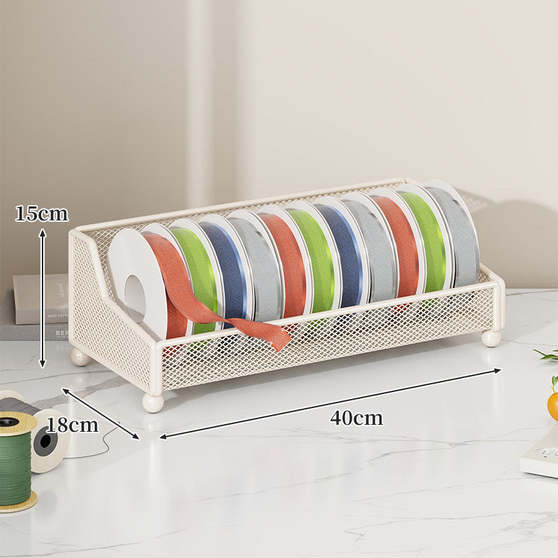 Bandrolle und Bastelbedarf Netz Organizer Regal