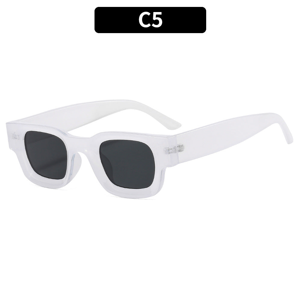 Stylische Retro Quadrat Sonnenbrille