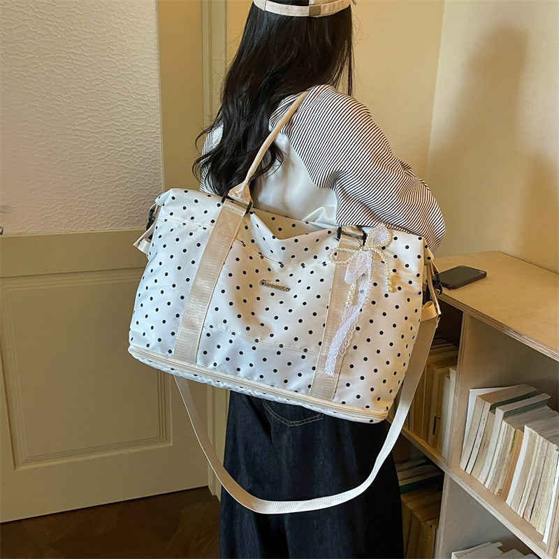 Chic Polka Dot Wochenend-Tasche Brehn