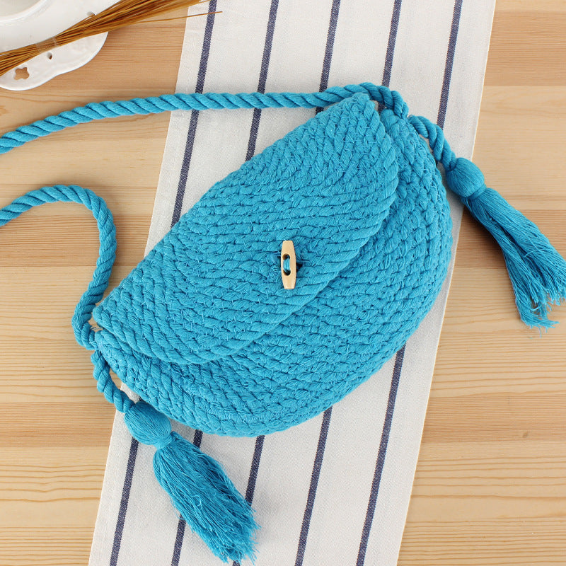 Handtasche mit Stilvollen Quasten Brehn
