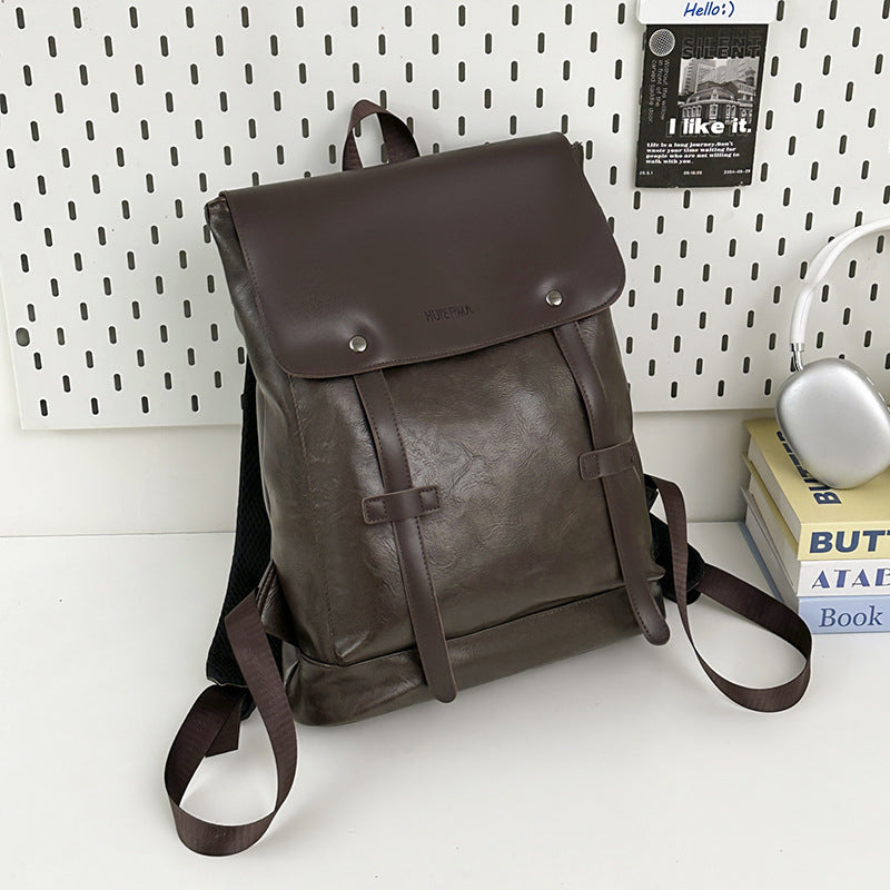 Stilvolle Vintage Leder Rucksack