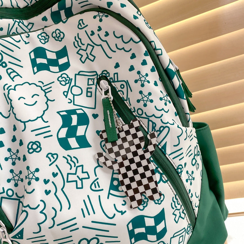 Spaß Bedruckter Grafik Schulrucksack Brehn