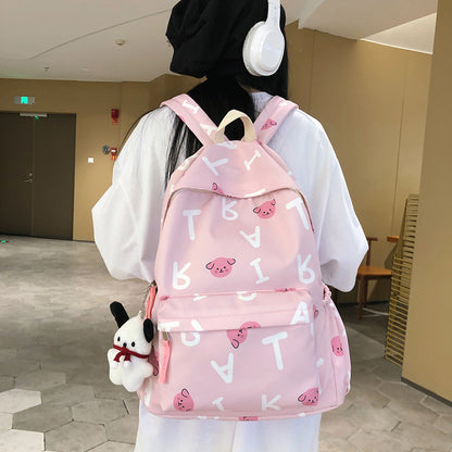 Bunte Grafik-Schulrucksack Brehn