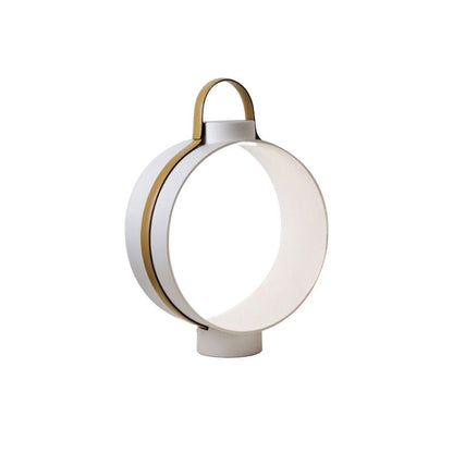Moderne Kreisförmige Tragbare Tischlampe