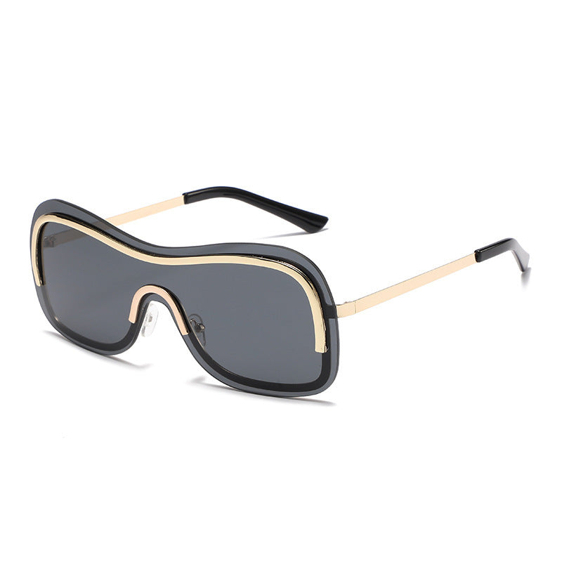 Damen Oversized Fashion Sonnenbrille Brehn