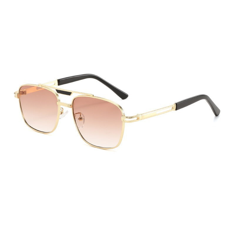 Herren Luxus Quadrat Rahmen Sonnenbrille Brehn