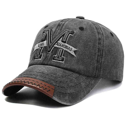 Männer Vintage Bestickte Baseballmütze Brehn