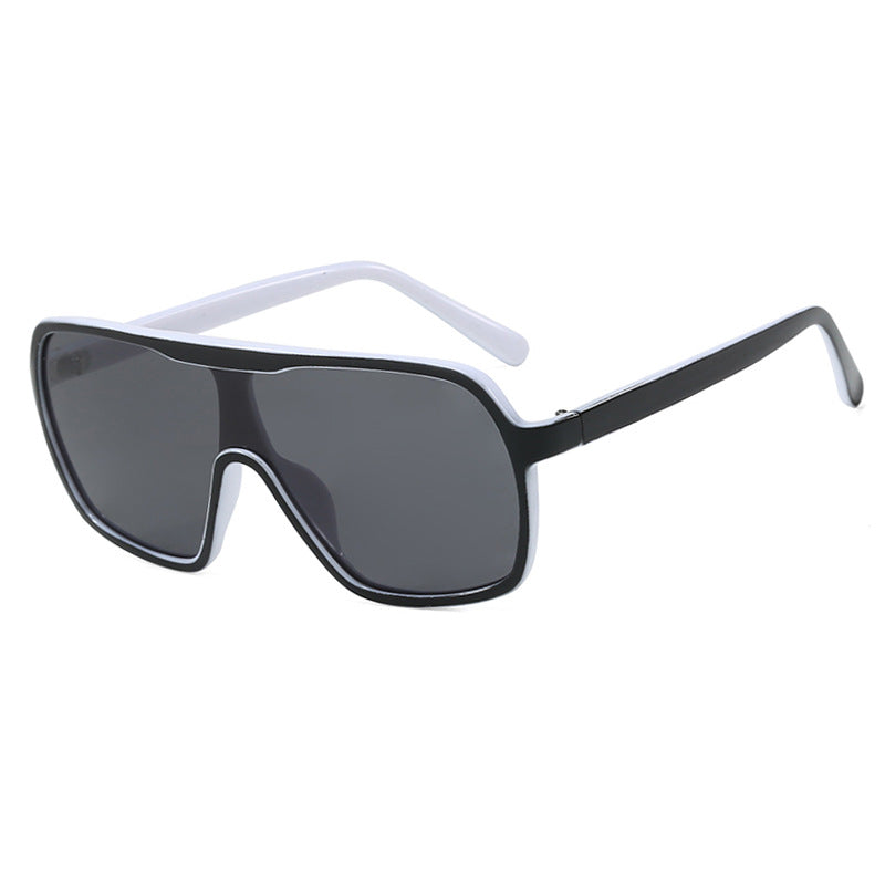 Damen oversized Sonnenbrille mit breitem Rahmen Brehn