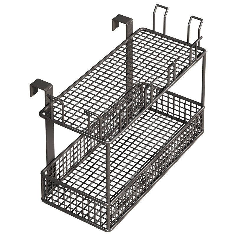 Clamp-On Balkon Geländer Pflanzkorb mit Metallgitter-Reservoir