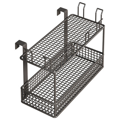 Clamp-On Balkon Geländer Pflanzkorb mit Metallgitter-Reservoir