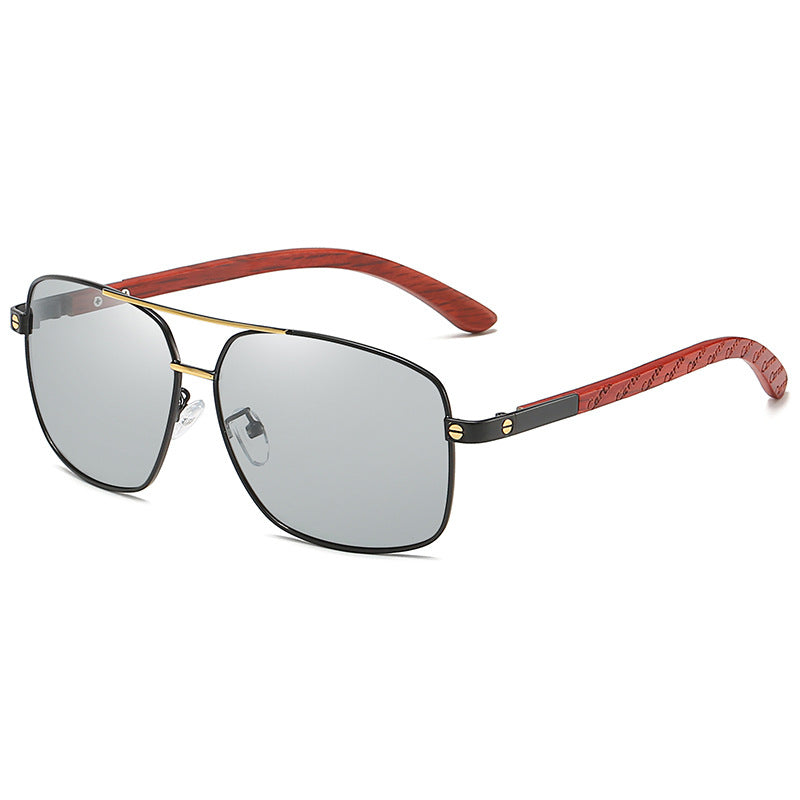 Damen stilvolle quadratische Sonnenbrille mit komfortablem Nasenpolster Brehn