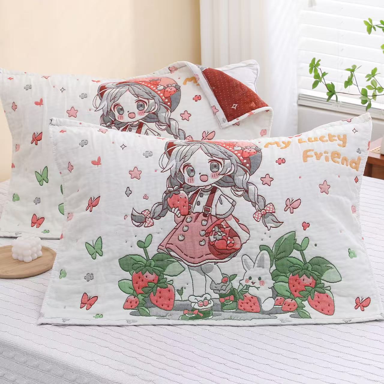 Unisex Kissenbezug Set Brehn