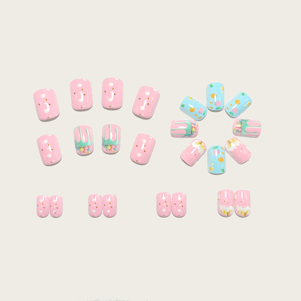 Kunstnägel mit Verspieltem Cupcake-Design Brehn