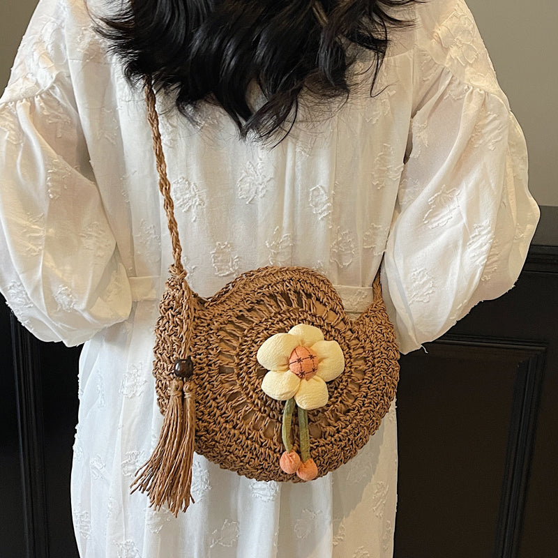 Handgeknüpfte Blumenform Tasche Brehn