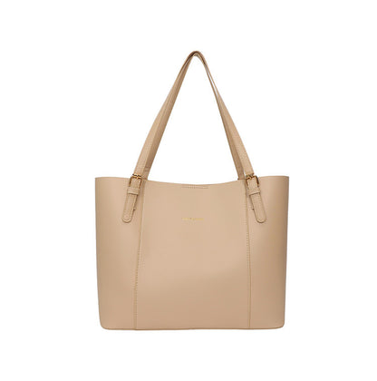 Schlanke minimalistische Leder-Umhängetasche Brehn