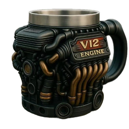 V8-Motor-Themen Kaffeetasse Brehn