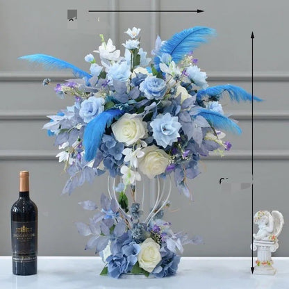 Elegante dekorative florale Tischdekoration