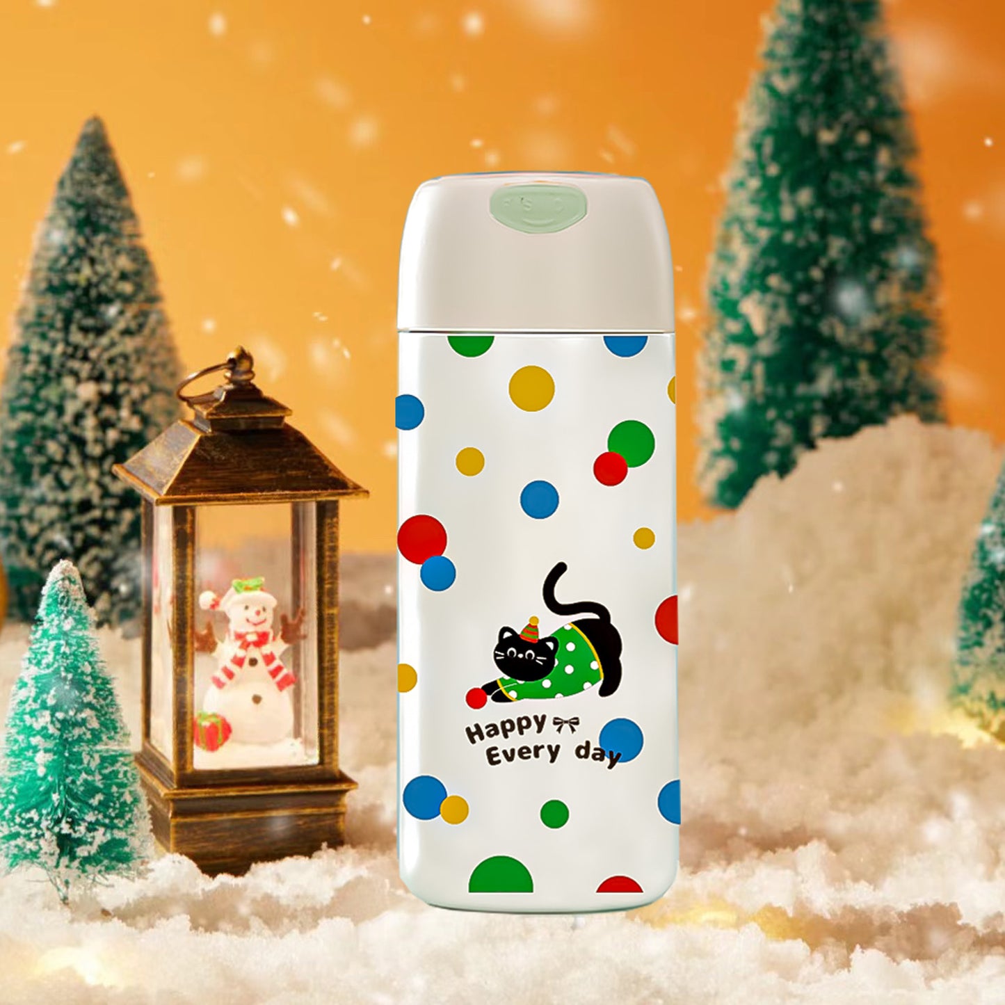 Damen lustige und kinderfreundliche Thermosflasche Brehn
