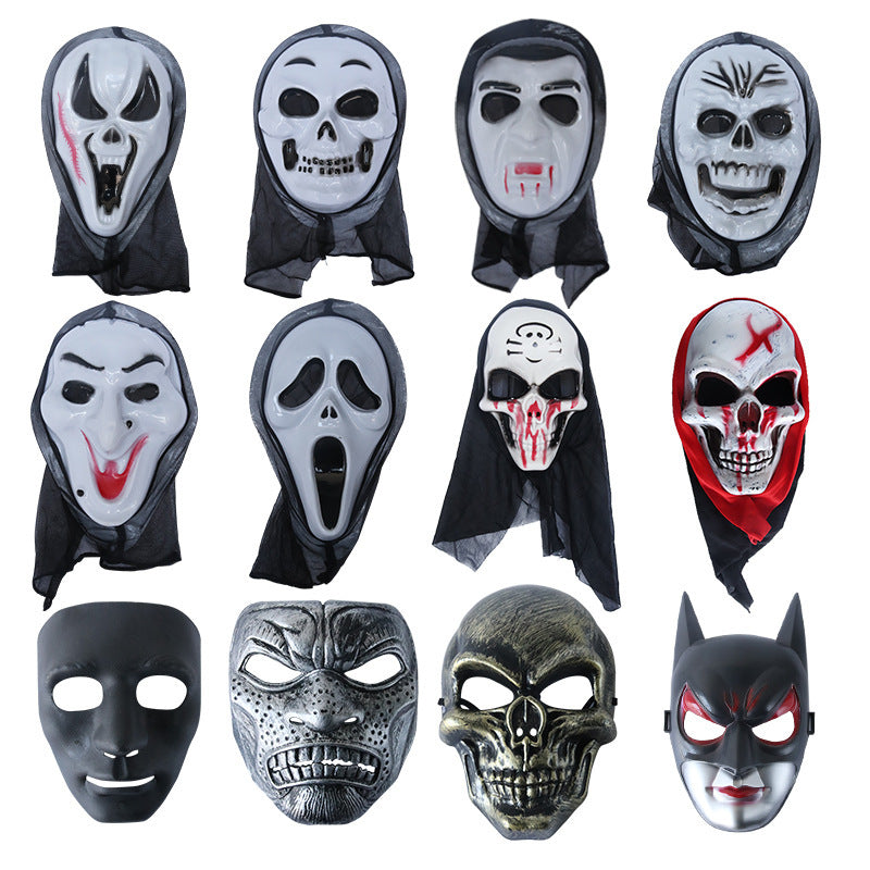 Schädel-Themen Halloween-Maske Brehn
