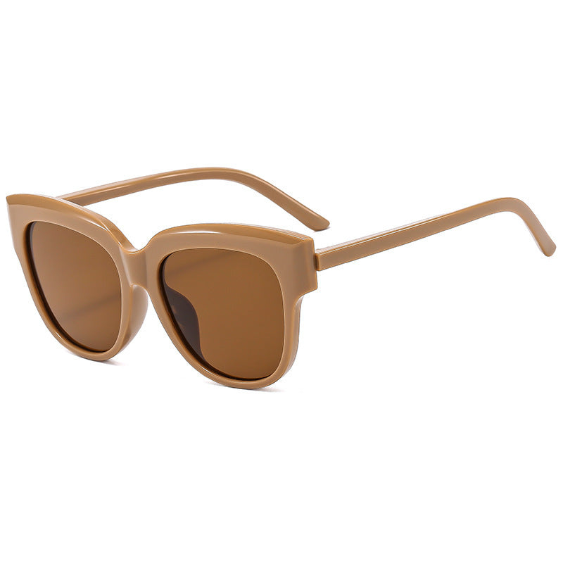 Damen Modische Cat-Eye Sonnenbrille mit trendigem Kunststoffrahmen Brehn