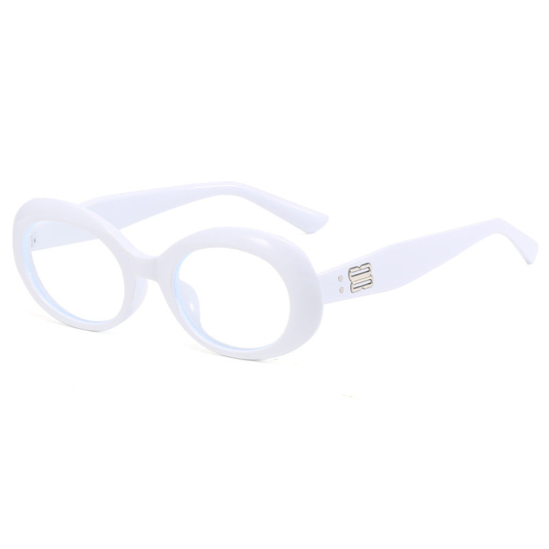 Damen Retro-inspirierte Sonnenbrille mit breitem Rahmen Brehn