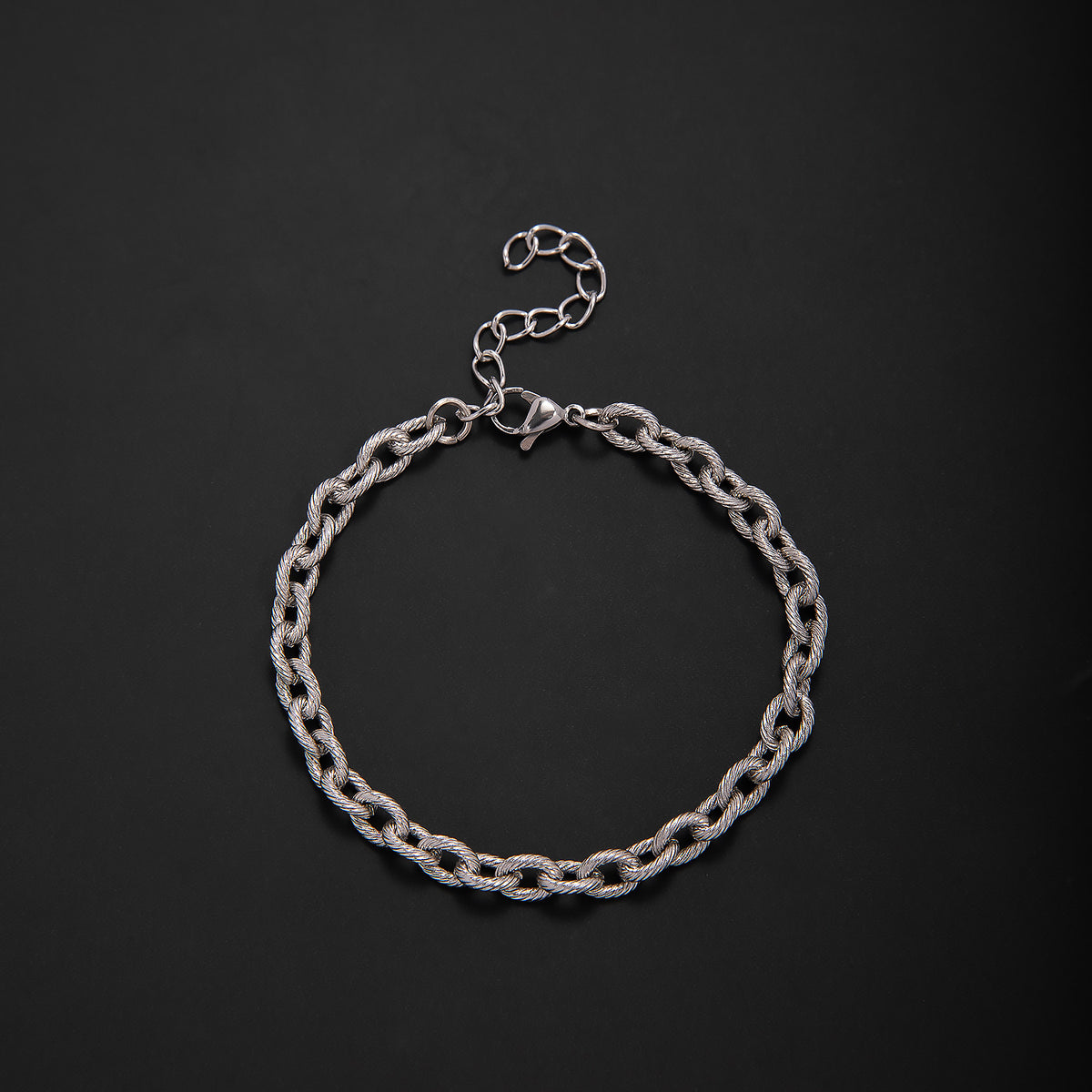 Vernetztes Metall-Gliederarmband Brehn