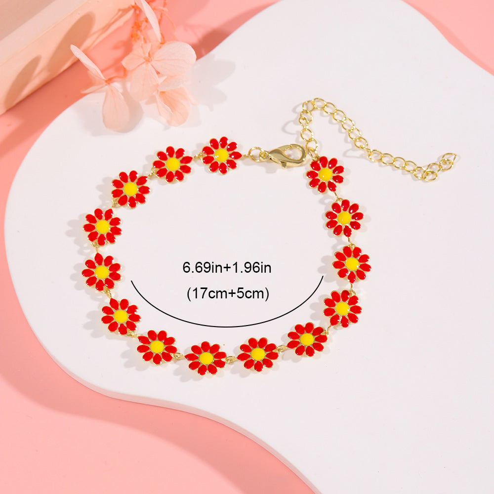 Floral Charm Bracelet Brehn