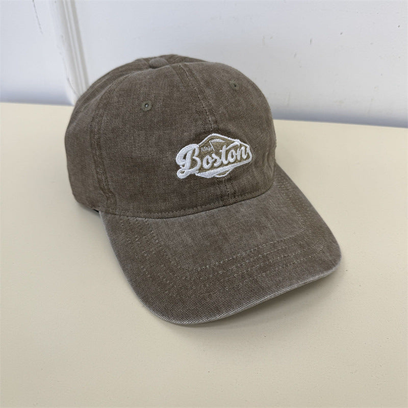 Unisex Vintage-inspirierte gestickte Baseballkappe Brehn