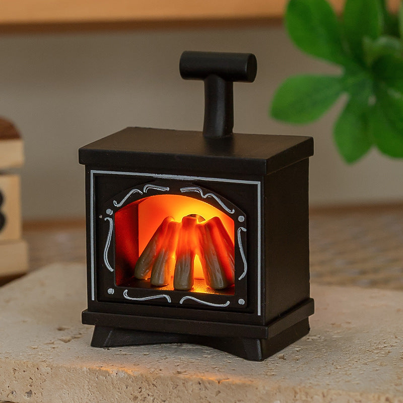 Dekorative Miniatur Kaminlampe