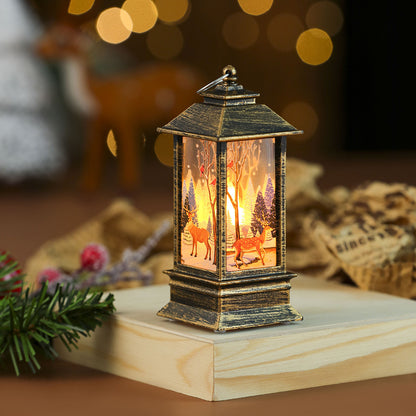 LED-beleuchtete Weihnachtslaterne Brehn