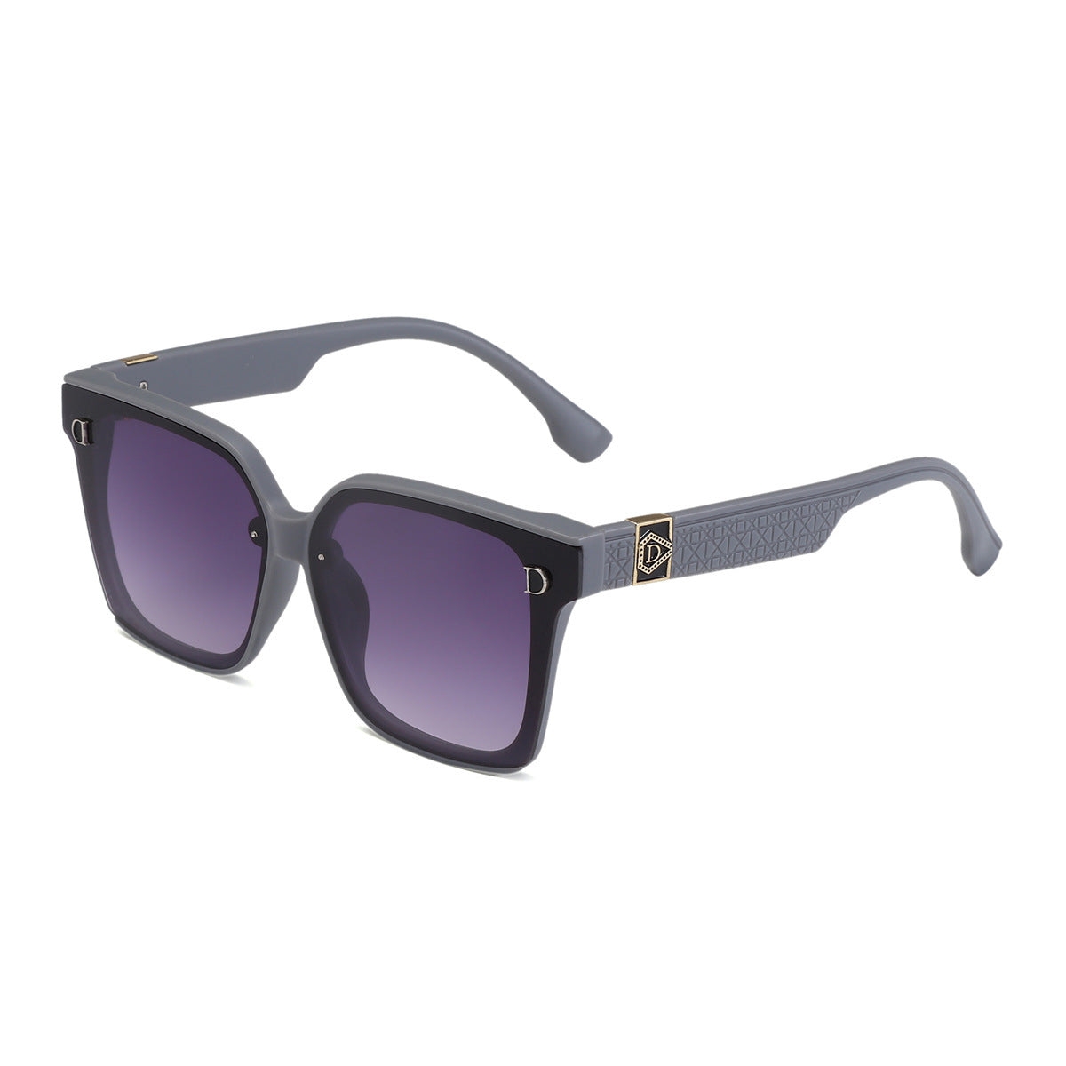 Herren Stylische Übergroße Quadratische Sonnenbrille Brehn