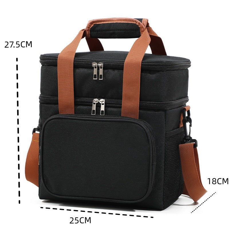 Isolierte Mehrschichtige Lunch-Tasche Brehn