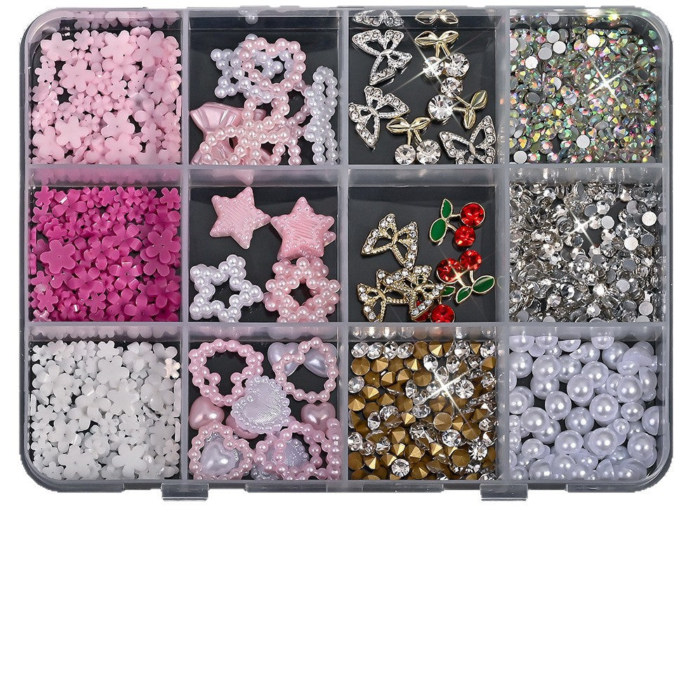 Dekoratives Nagelkunst-Zubehörset