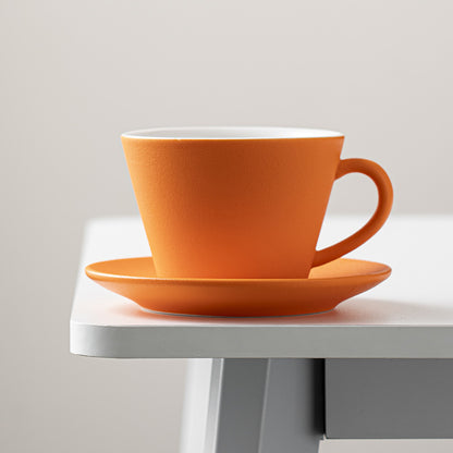 Elegantes Mattes Keramik Kaffeetassen-Set