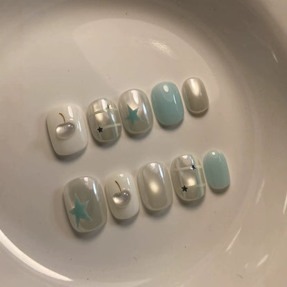 Künstlerisch Themen Druck-Nagelset