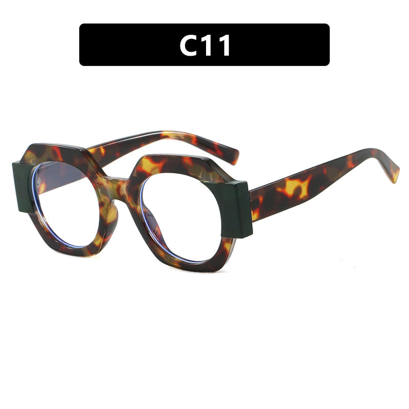 Damen trendige Sonnenbrille im hexagonalen Design Brehn