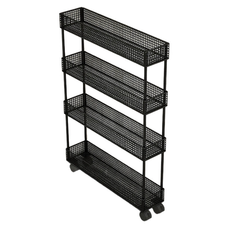 Slim Narrow Pull-Out Mesh Storage Organizer für Schrank und Türspalt