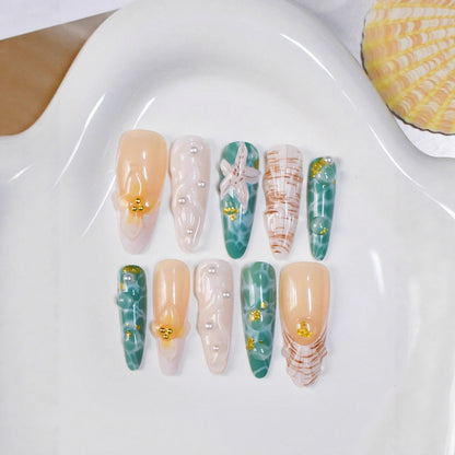 Künstlerisches 3D Nagelkunstset Brehn