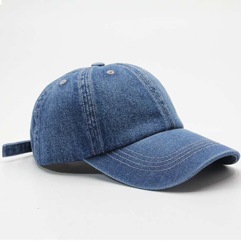 Damen Casual Verstellbare Denim Baseballmütze Brehn