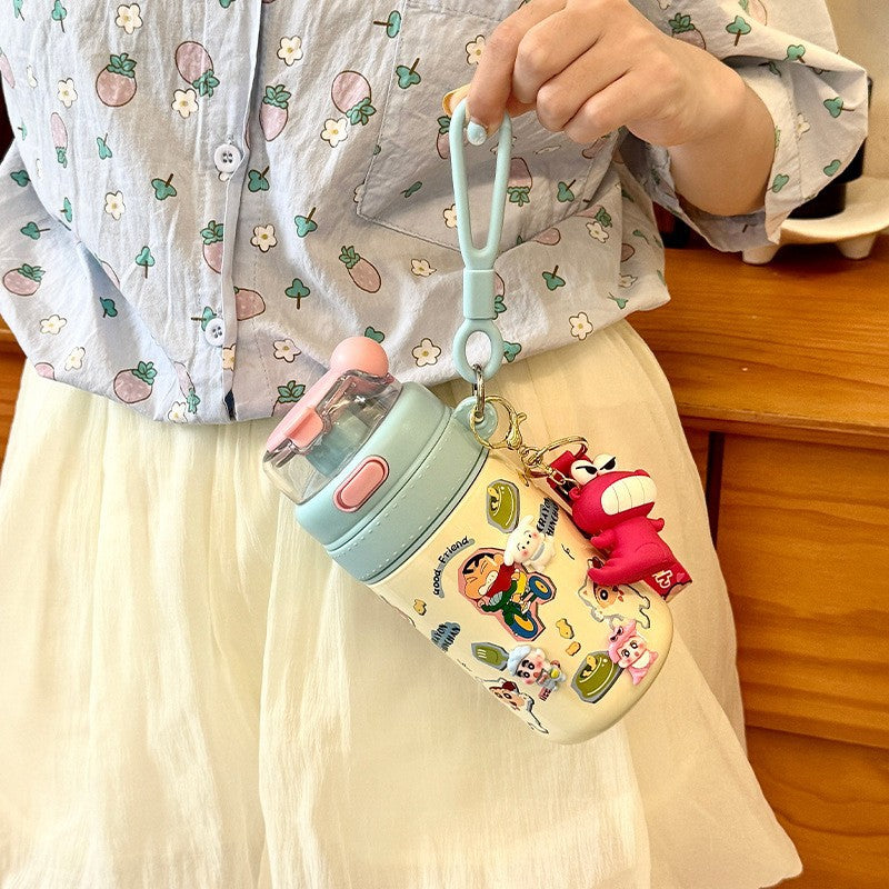 Damen Kinder-Trinkflasche mit kreativem Tierdesign Brehn
