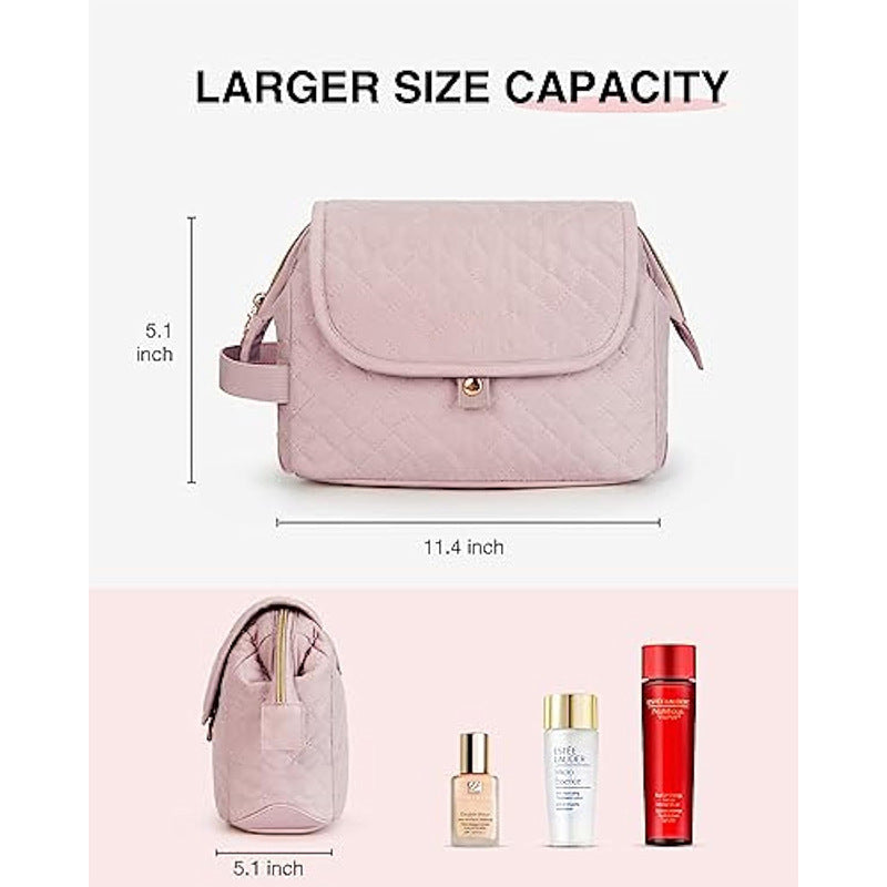 Elegante Kosmetik-Organizer Tasche mit Eingesetztem Fächersystem Brehn