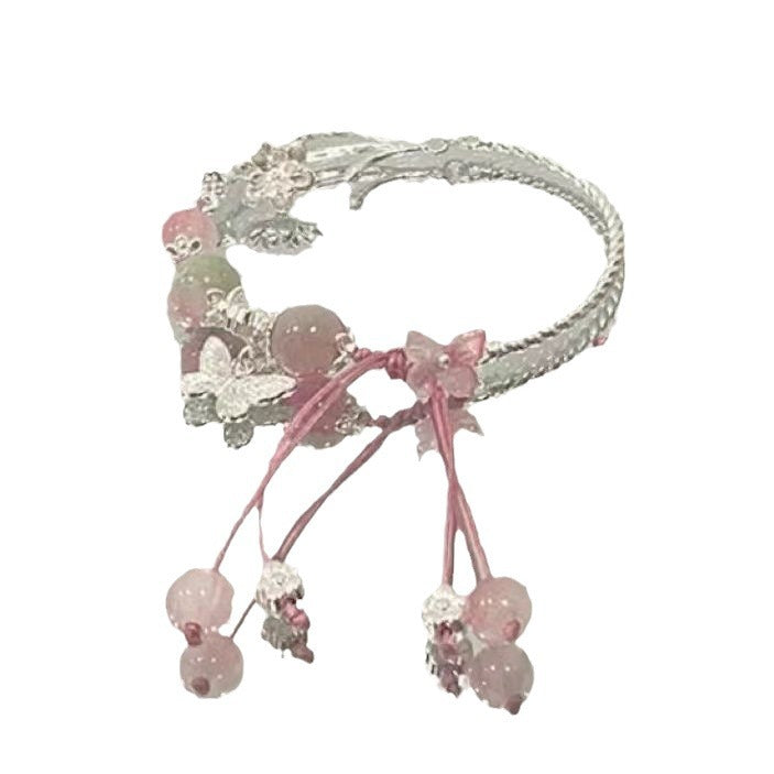 Florale Charm Wickelarmband Brehn