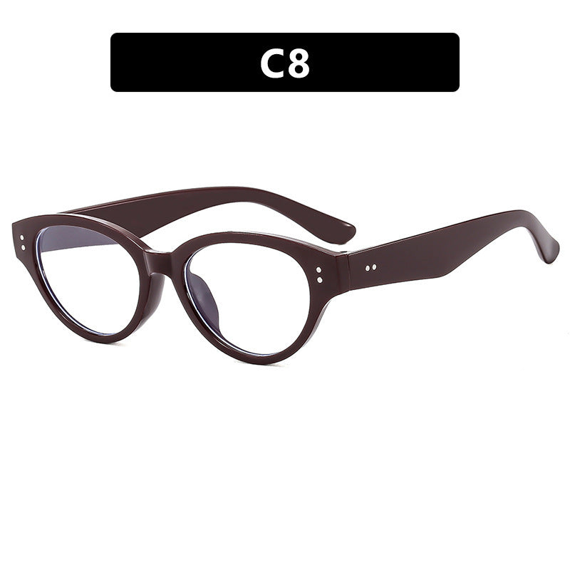 Damen Cat-Eye Sonnenbrille im eleganten Design mit breitem Rahmen Brehn