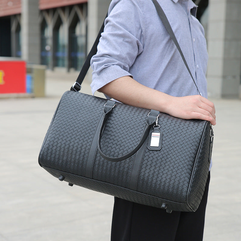 Premium Woven Travel Duffel Brehn