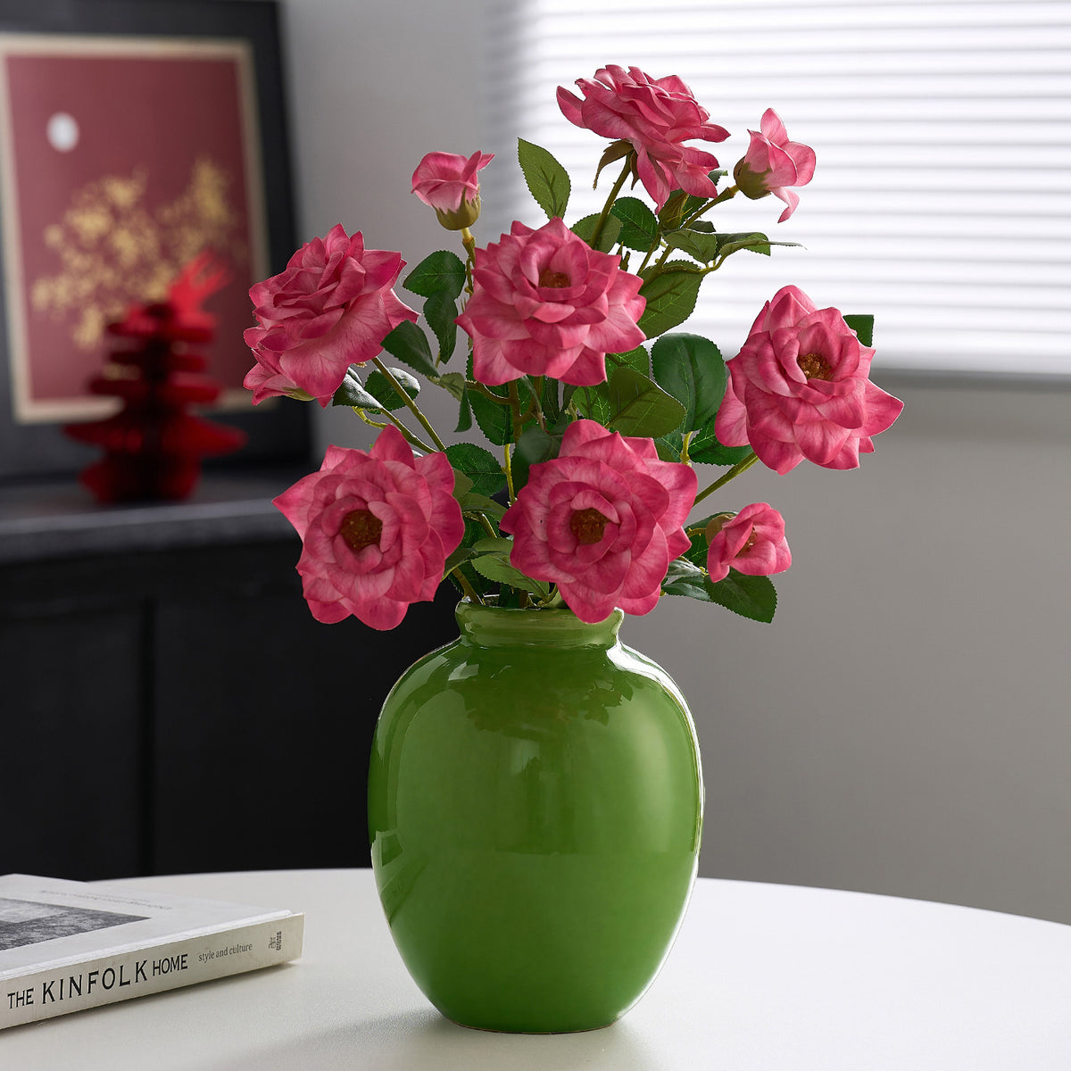Elegante Keramikvase für stilvolle Wohnräume Brehn