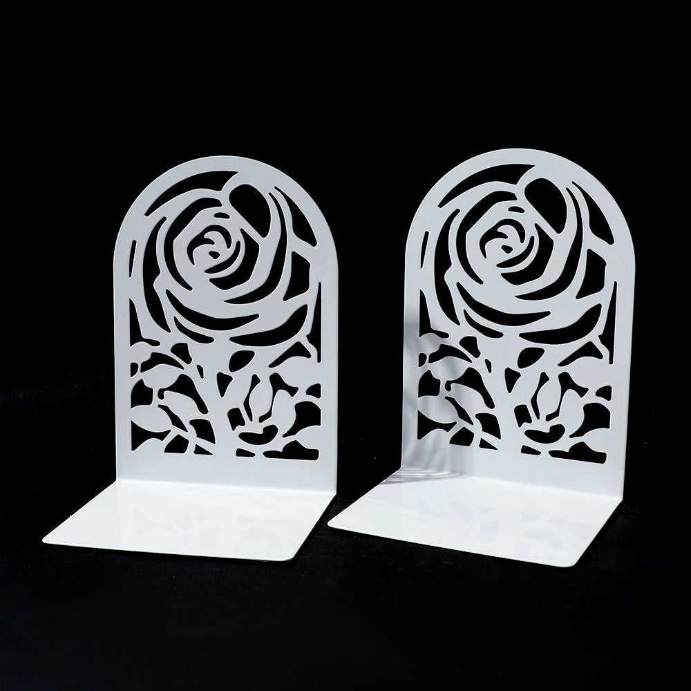 Blumenmuster Dekorative Buchstützen