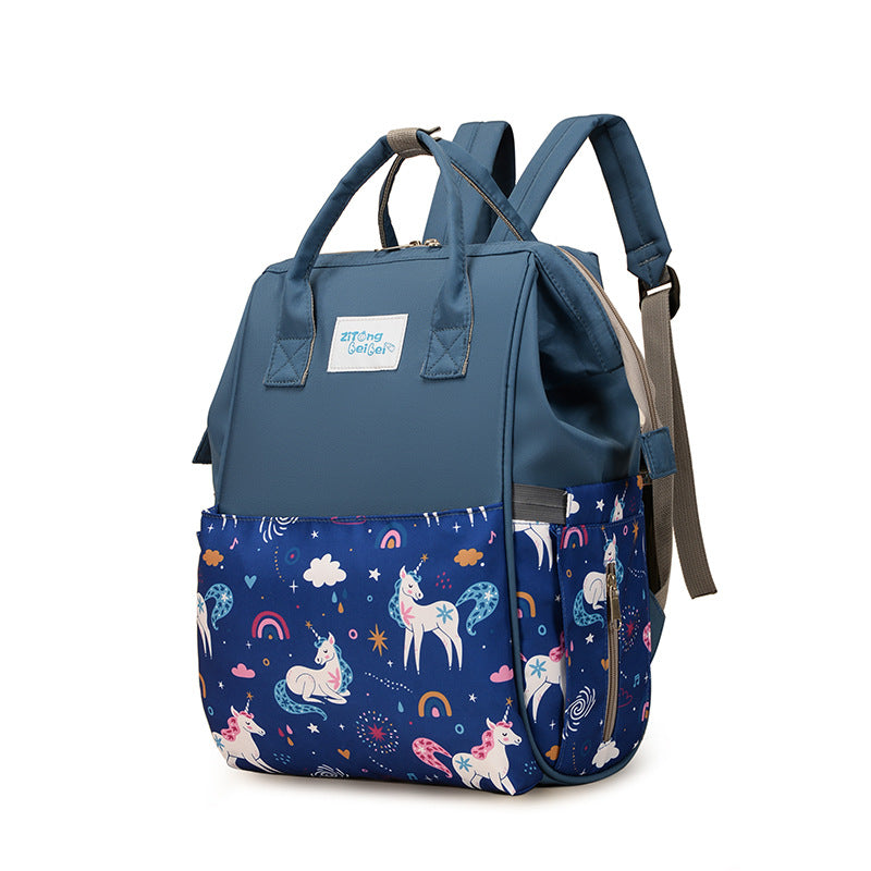 Eclectic Unicorn Design Wickelrucksack Brehn