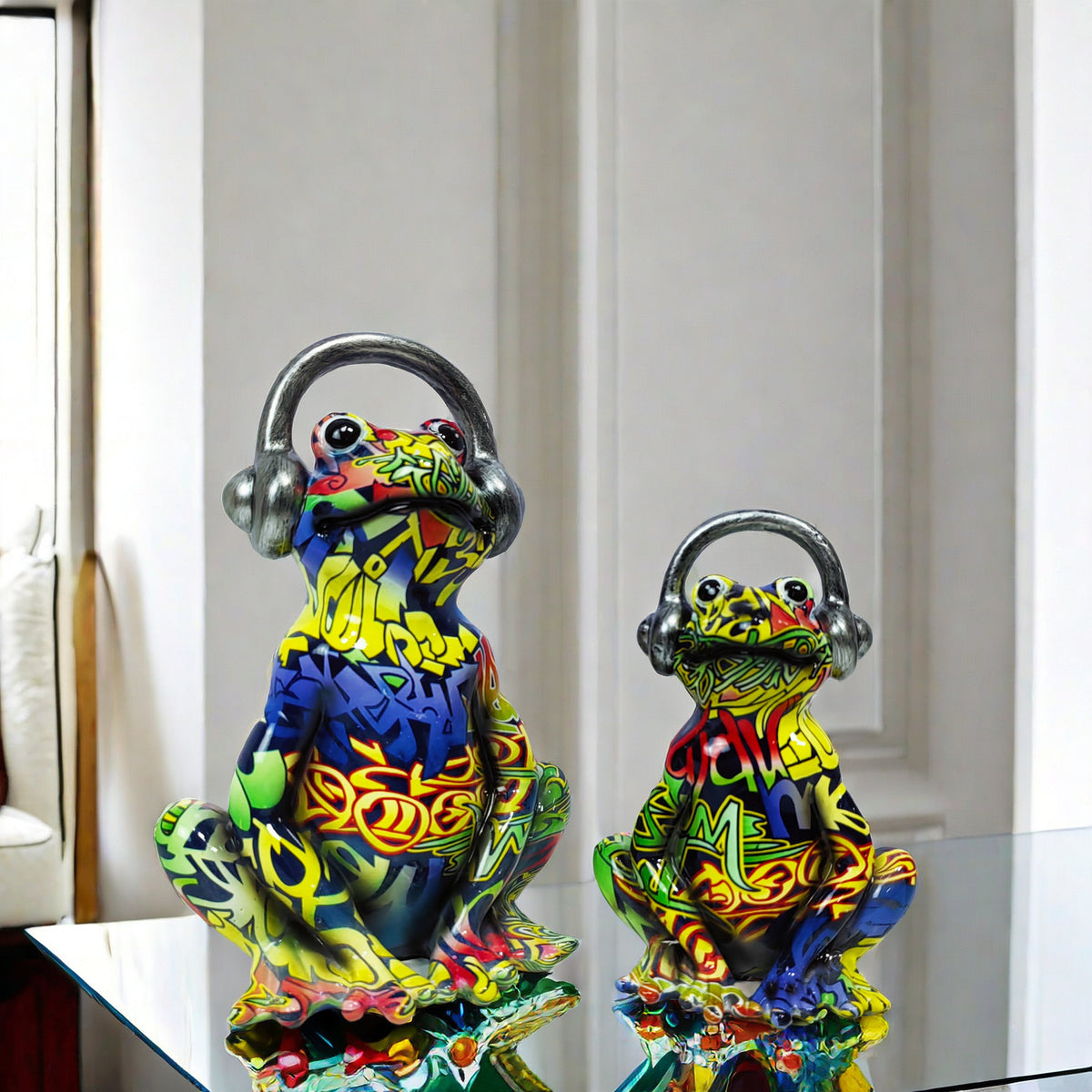 Musikalische Froschskulptur Brehn