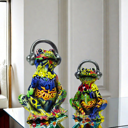 Musikalische Froschskulptur Brehn